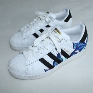 Adidas Superstar Farm Floral Size 7